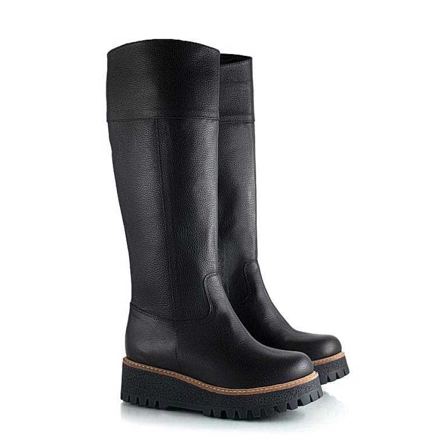 Stiefel La Leopolda | Schwarze Calafate-Stiefel