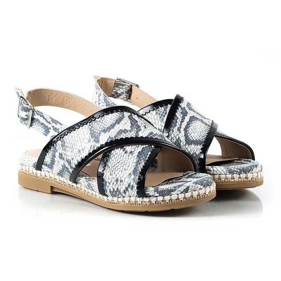 Sandalen La Leopolda | Sandalen Mit Nume-Print