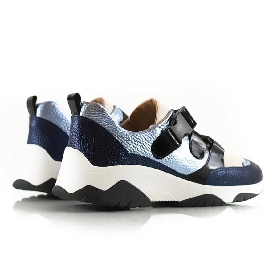 Turnschuhe La Leopolda | Blaue Und Hellblaue Suki-Sneaker