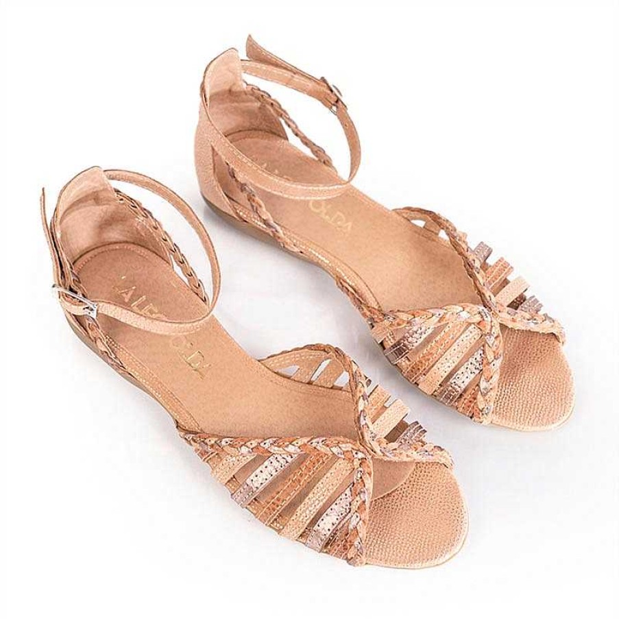 Sandalen La Leopolda | Sandalen Mit Ming-Sohle Und Gold