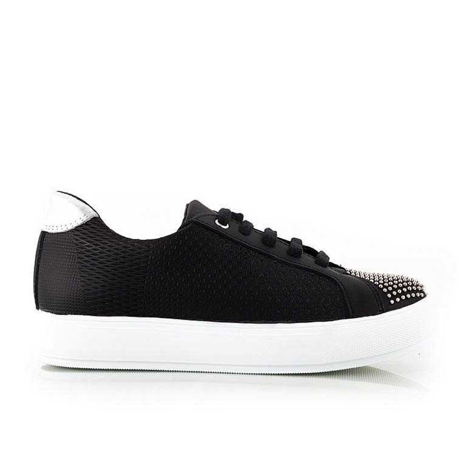 Turnschuhe La Leopolda | Schwarze Snatch-Sneaker