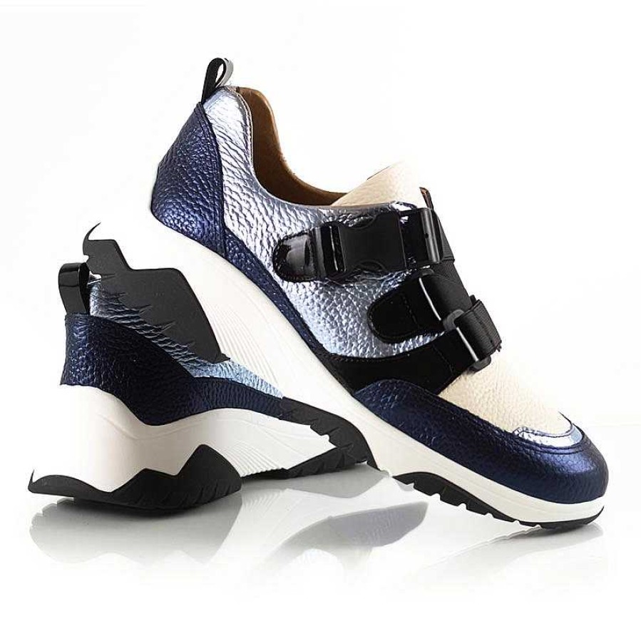 Turnschuhe La Leopolda | Blaue Und Hellblaue Suki-Sneaker