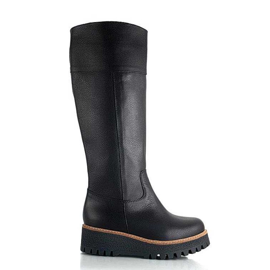 Stiefel La Leopolda | Schwarze Calafate-Stiefel