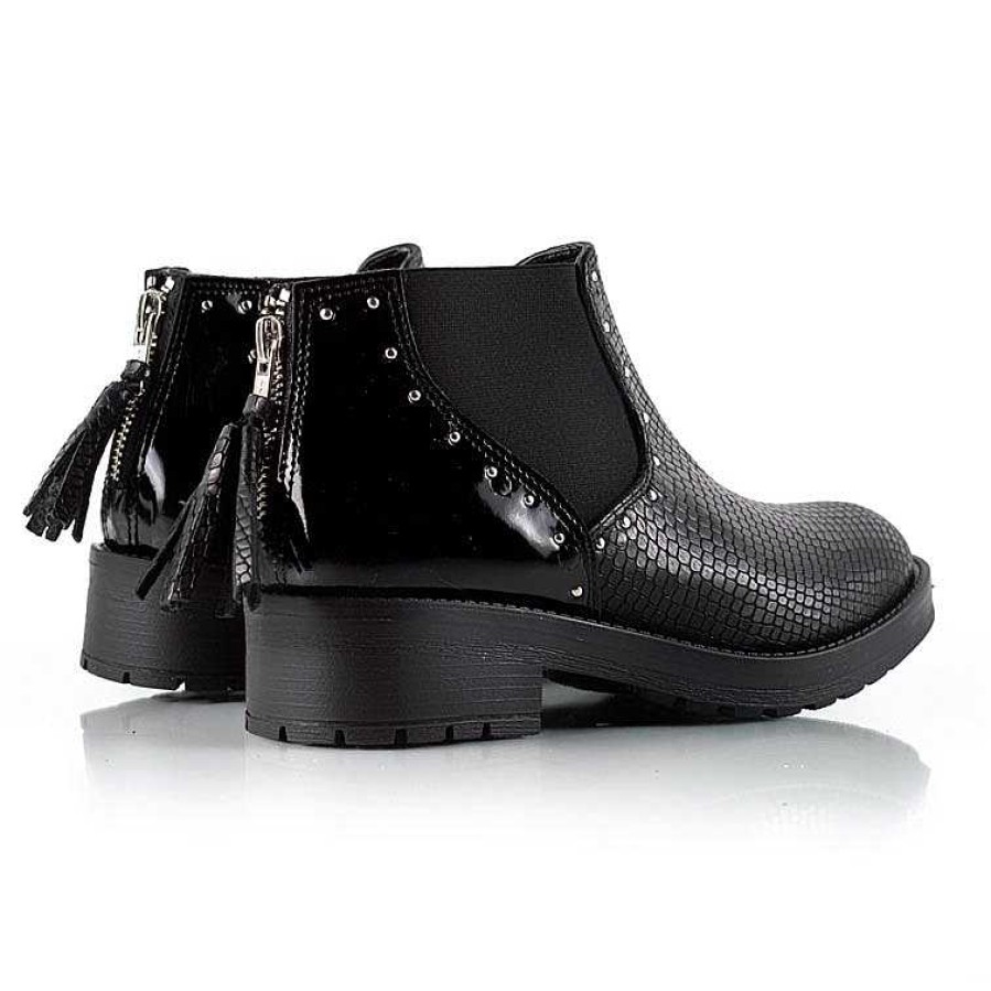 Stiefel La Leopolda | Schwarze Chelsi-Stiefel